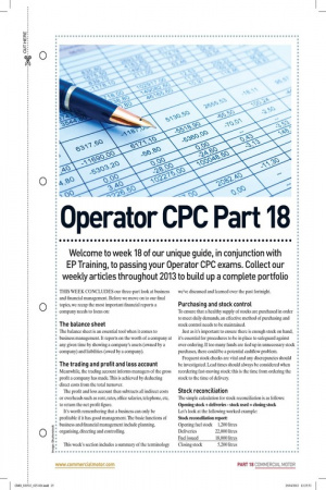 Operator CPC Part 18 Welcome to week 18 of our | 2nd May 2013 | The ...