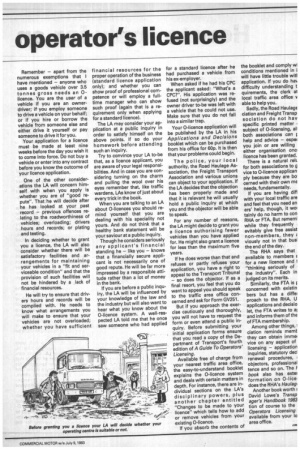 How to apply for an operator's licence | 9th July 1983 | The Commercial ...